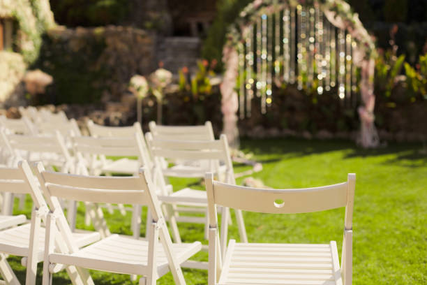 istock Wedding ceremony seating foe guests 1038596756