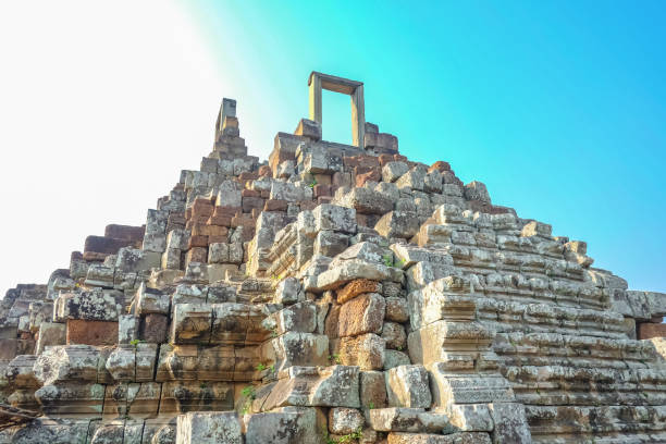 istock Ancient stone castle in Angkor wat Angkor Thom 1038618400