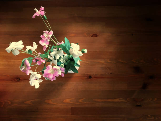 Bouquet on the living room table
