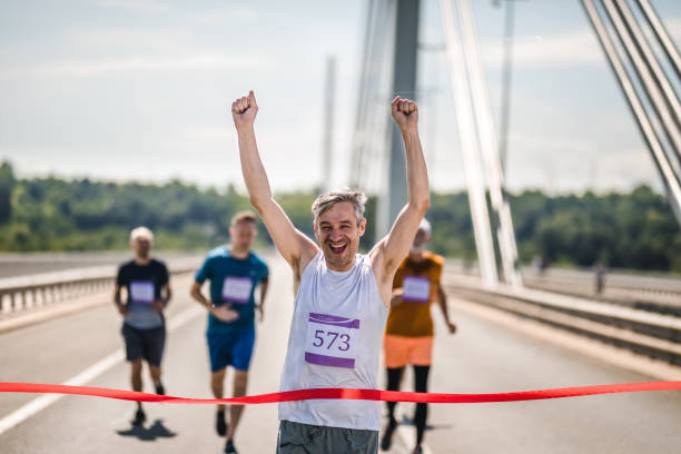 istock Yes! I have won the race! 1038639944