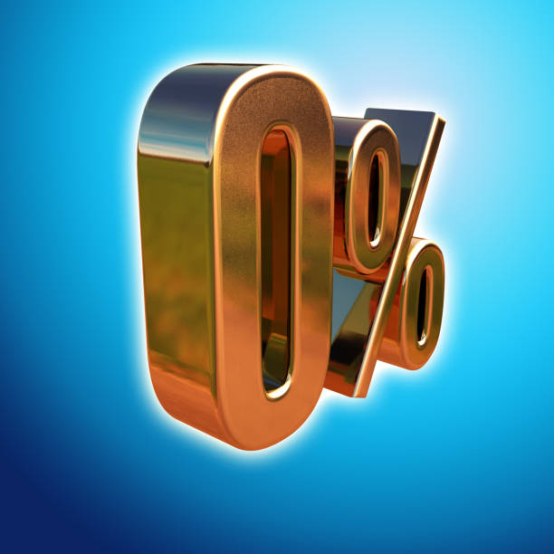 istock Gold 0 Percent Sign 1038650506