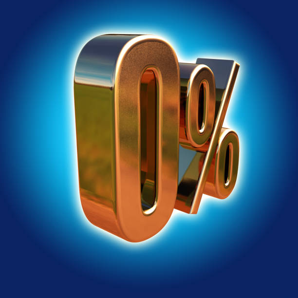 istock Gold 0 Percent Sign 1038652890