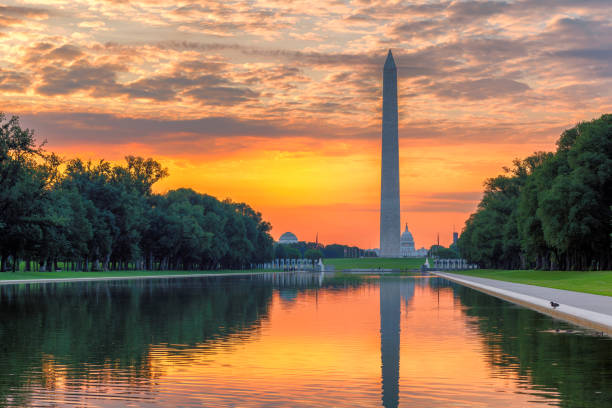 istock Washington DC Skyline at sunrise 1038657522