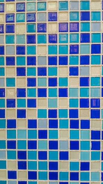 istock Blue white and light blue glass mosaic 1038662080