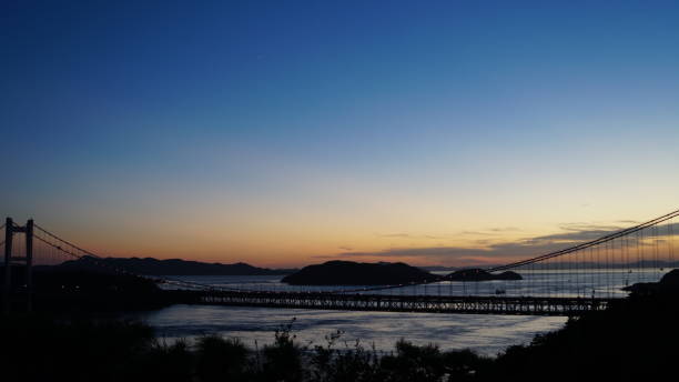 istock Seto-Ohashi Bridge, Light Up, Okayama 1038669420
