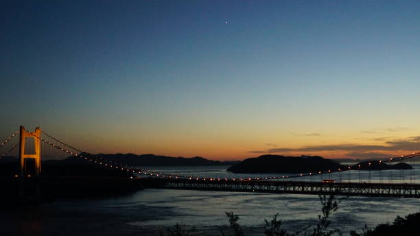 istock Seto-Ohashi Bridge, Light Up, Okayama 1038669460