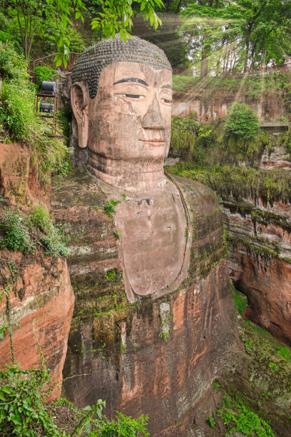 istock Leshan Giant Buddha and Surrounding Scenic Spot 1038678518