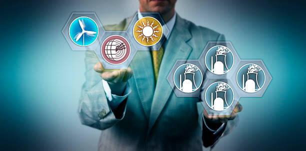 istock Manager Raising Renewables Over Nuclear Power 1038683102