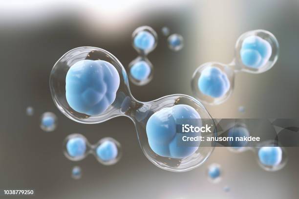 Cellular Therapy And Regeneration Microscope Of Cell Stock Photo - Download Image Now