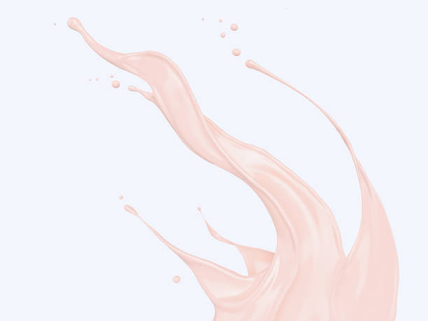 istock Splash of the foundation cosmetic liquid. 1038779572