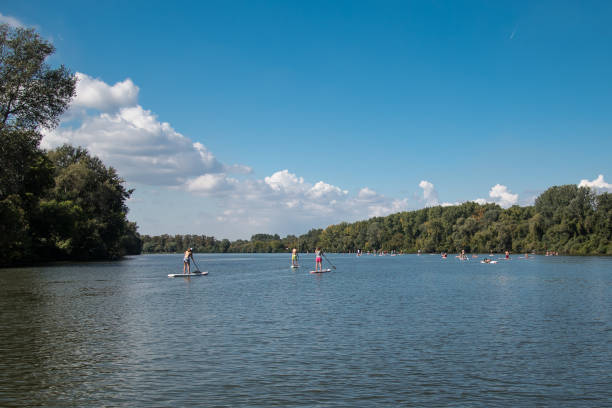 istock Tisza river SUP sport 1038813338