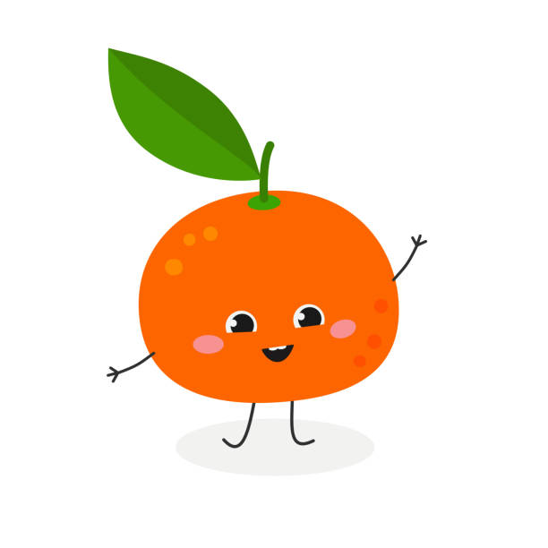 1,157 Cartoon Orange Fruit Character Mascot Illustrations & Clip Art -  iStock