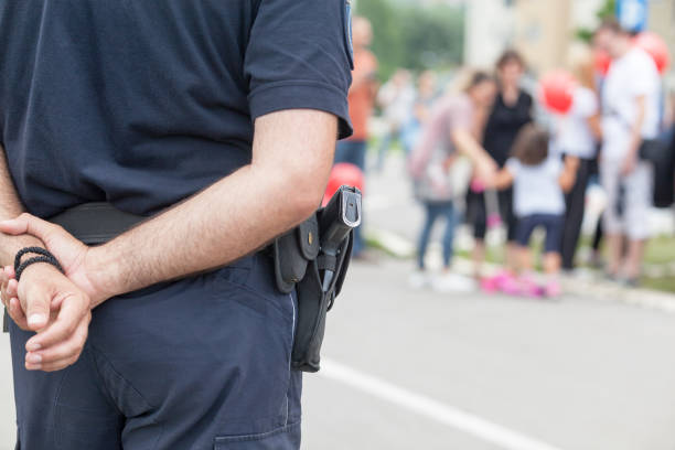 istock Police officer on duty 1038828630