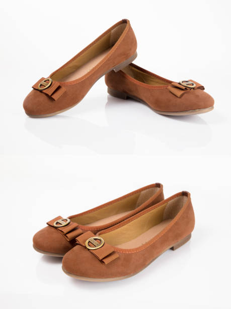 istock Group of shoes, white background, isolated product. 1038851950