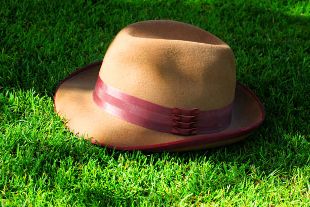 istock retro mans hat autumn garden 1038883984