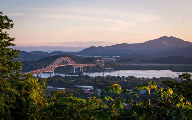 파나마운하 - panama canal panama container ship industrial ship 뉴스 사진 이미지