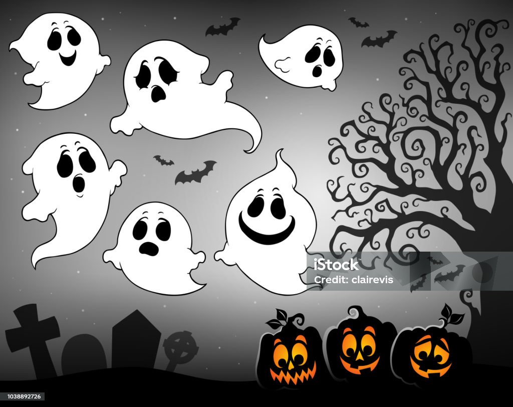 Hình Ảnh Halloween Với Chủ Đề Ma 3 Hình minh họa Sẵn có - Tải ...