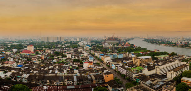 istock Bangkok city on twilight time 1038943370
