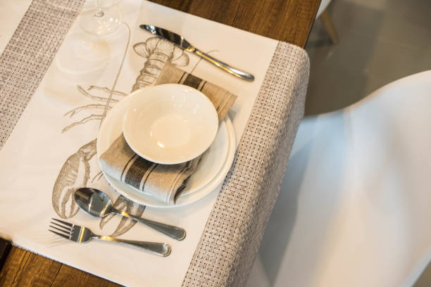 istock Close Up Abstract of Table Setting in House 1038978014