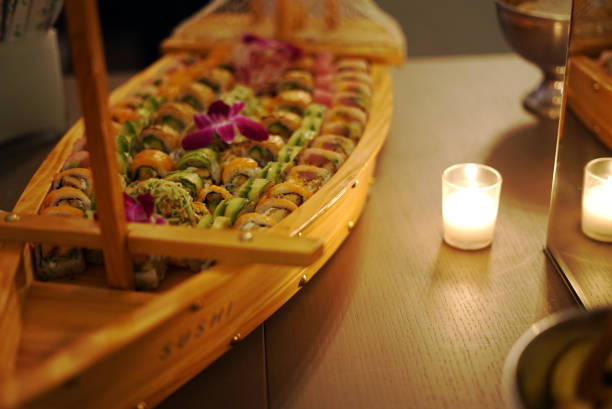 Sushi ship in the party