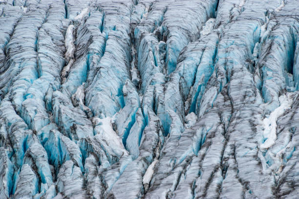 istock Alaskan glacier blue ice crevasses 1039014730