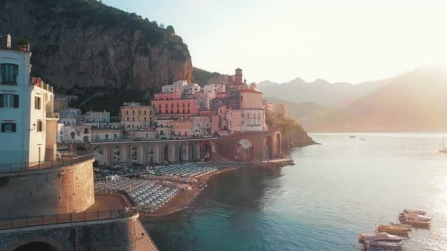 Amalfi Coast drive by Dawn