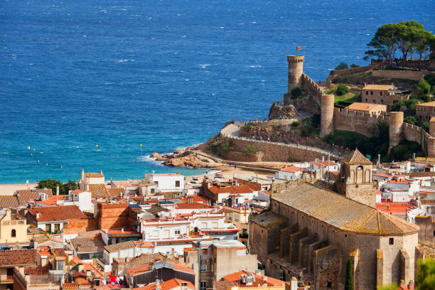 istock Tossa de Mar Sea Town 1039030570