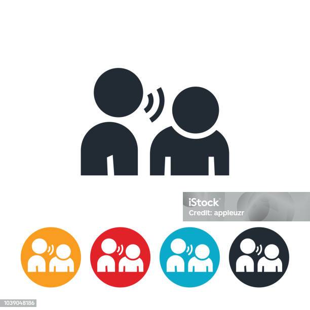 Abusive Language Icon Stock Illustration - Download Image Now - Icon Symbol, Shouting, Bullying