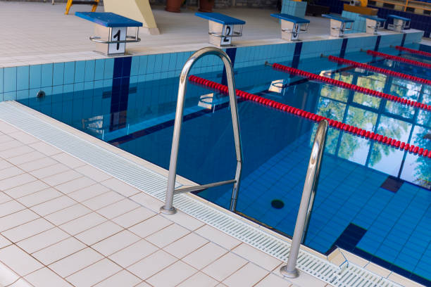 istock Swimming Pool with stair 1039064078