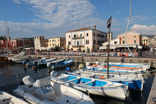 Port of Bardolino, Italy\