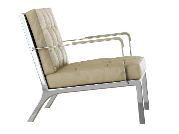 istock Beige leather chair 1039085328