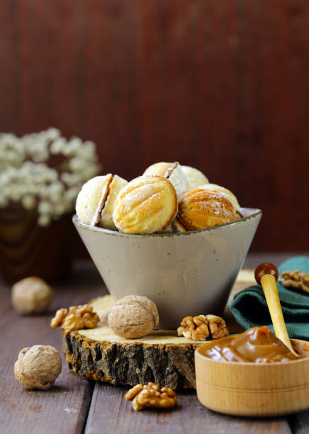 istock cookies in the form of nuts 1039122736