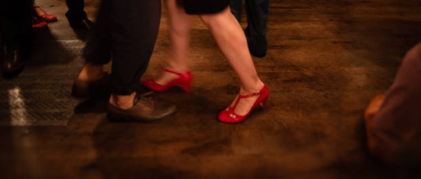 istock The dancer with the red shoes 1039128832