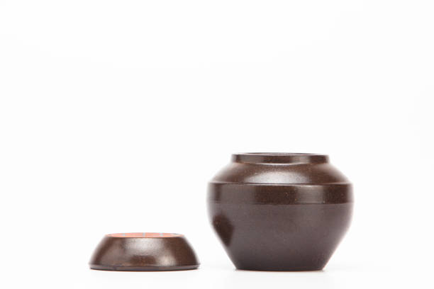 istock Open head of Crock ceramic jar for storage sauce 1039136046