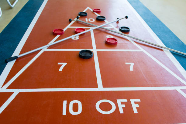 istock Shuffle board on tourist ship 1039163168