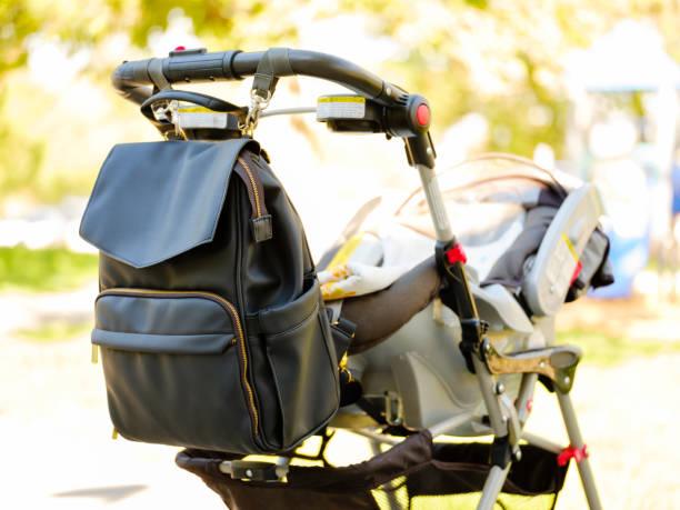 istock Baby Stroller and Diaper Bag 1039181818
