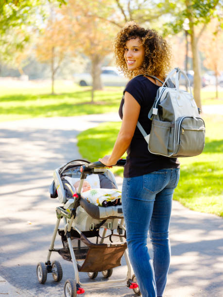 istock Young Mother in the Park 1039182858
