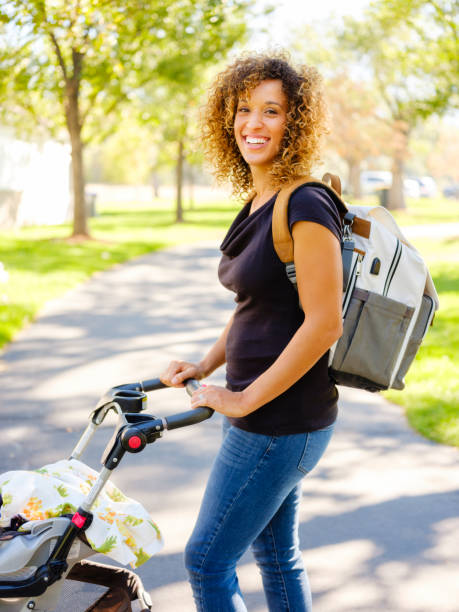 istock Young Mother in the Park 1039183078