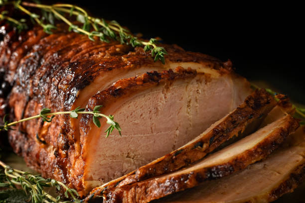 istock Sliced Pork Close-Up 1039192900