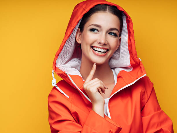 istock Woman in a raincoat 1039199602