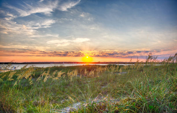 Sunset over Wrightsville Beach, NC