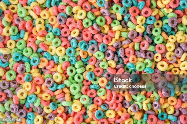 Cereal Background Stock Photo - Download Image Now - Breakfast Cereal, Fruit, Cereal Plant