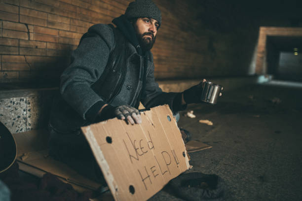 istock Adult man begging for help 1039289578