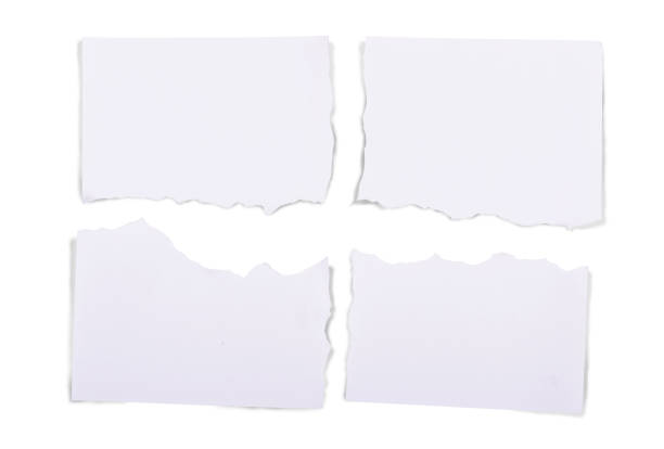 istock Ripped pieces of white paper 1039357142