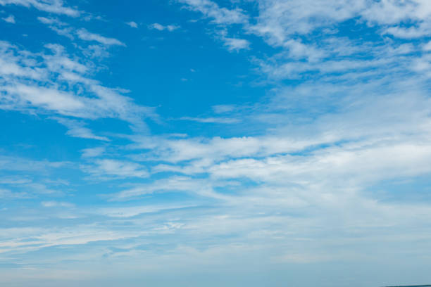 istock Beautiful blue sky and white clouds abstract background. Cloudscape background.  Blue sky and white clouds on sunny day. Nature weather. 1039360698