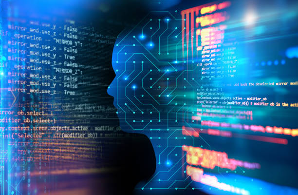 istock silhouette of virtual human on circuit pattern technology 3d illustration 1039368572