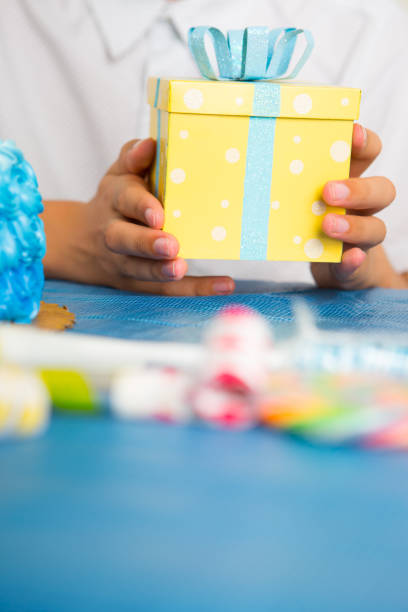 Close up gift box