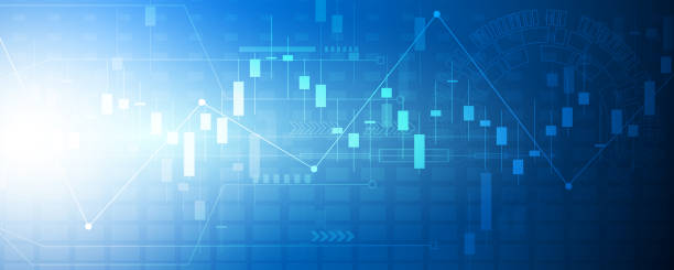 istock Candle stick graph chart in financial market , Forex trading graphic concept.Stock exchange market, investment, finance and trading. Trading platform. Vector illustration. 1039388006
