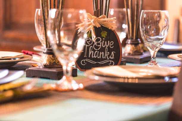 istock Thanksgiving dinner setting for the holidays 1039401278
