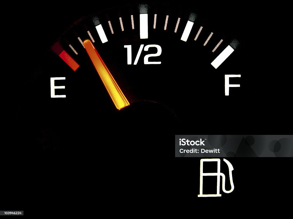 Manómetro de combustible - Foto de stock de Medidor de combustible libre de derechos